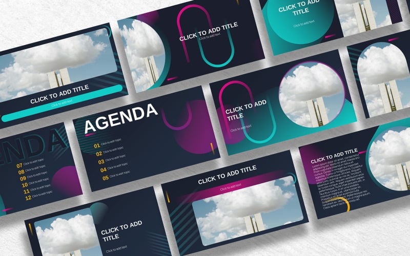 Elegant PowerPoint Template for Multiuse