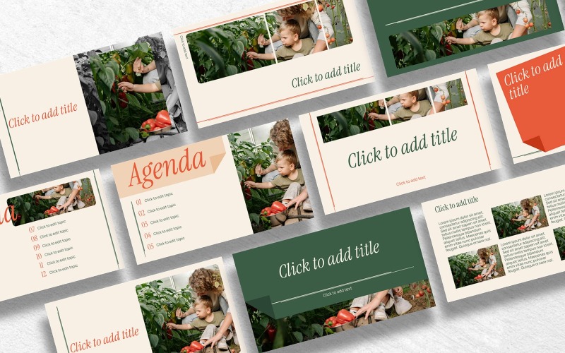 Modello PowerPoint di Natale pronto all'uso