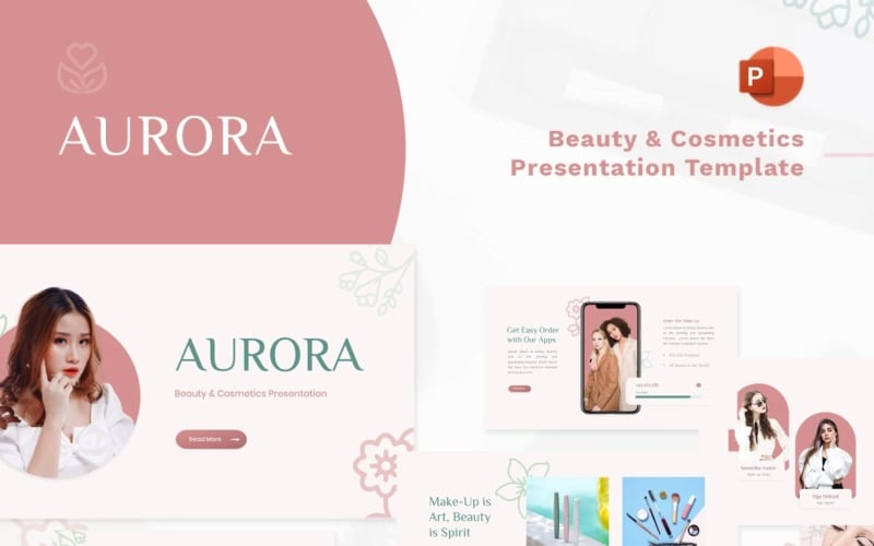 Aurora - PowerPoint-presentatie over schoonheid en cosmetica