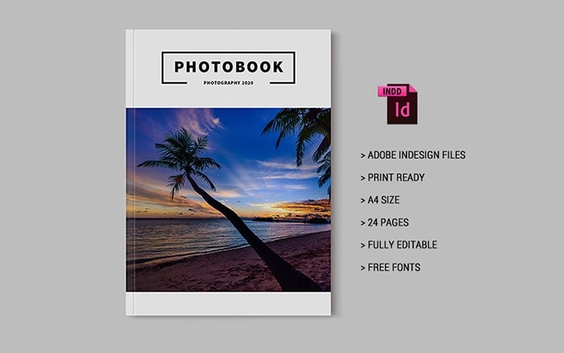 Photo Album Template Design