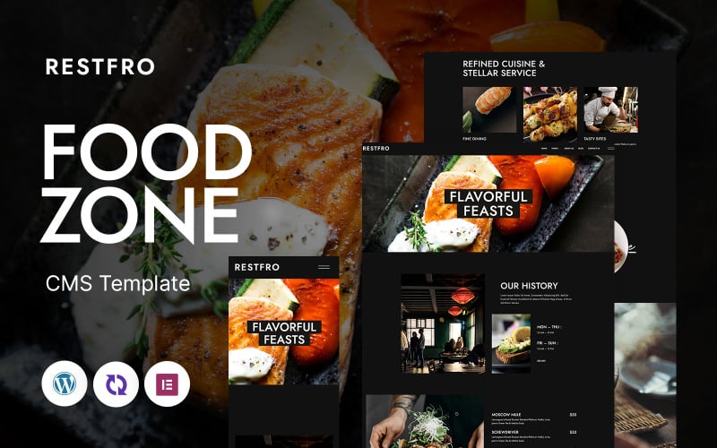 Restfro - Restfro – Restaurant And Food Multipurpose Responsive WordPress Theme