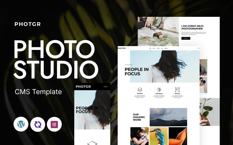 Photogr WordPress Theme – Fotografie- und Studiothema