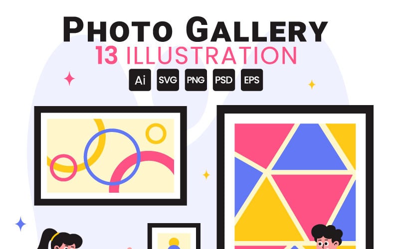 13 Photo Gallery Illustration