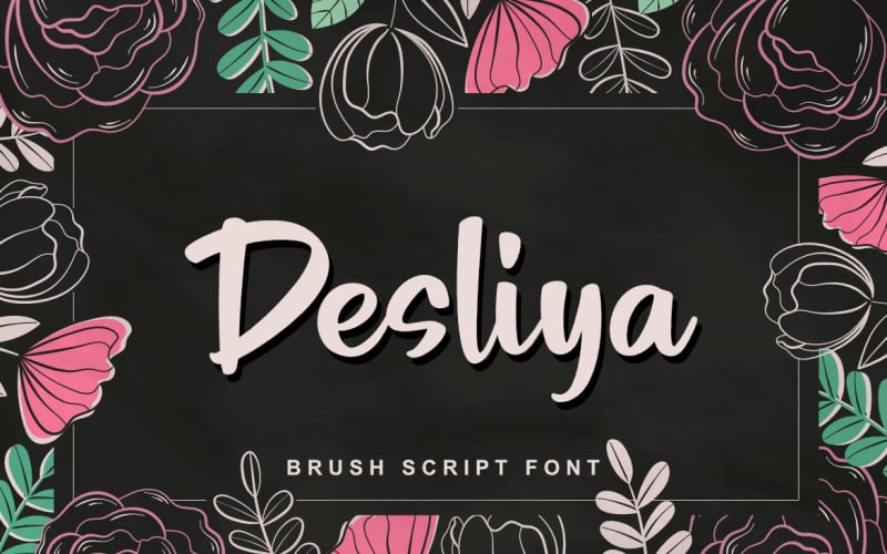 Desliya a Brush Script Premium Font