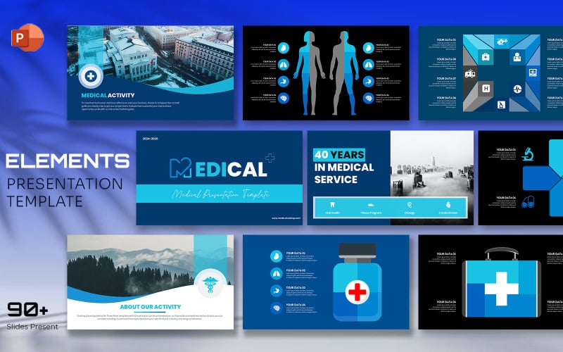 Medical Info graphic Elements