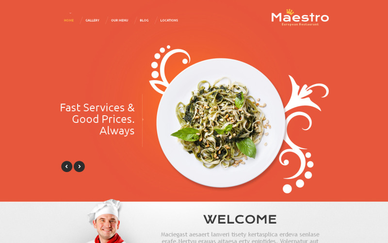 Gutes Restaurant WordPress Theme