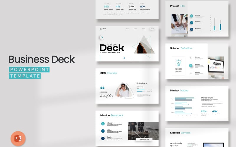 Creative Business Deck Presentation Template