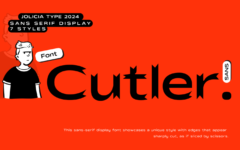 Cutler Sans | Cutting Edge Font