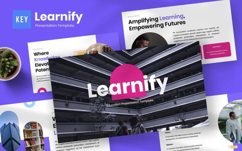 Learnify – Education Keynote Template