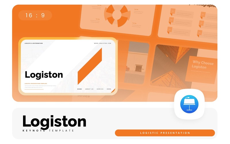 Logiston – Logistic Keynote Template