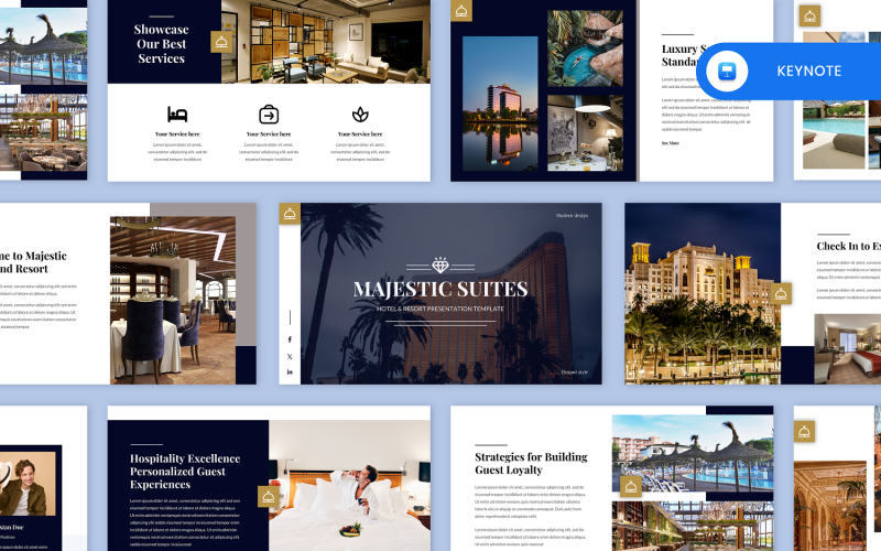 Majestic - Hotel Keynote Template