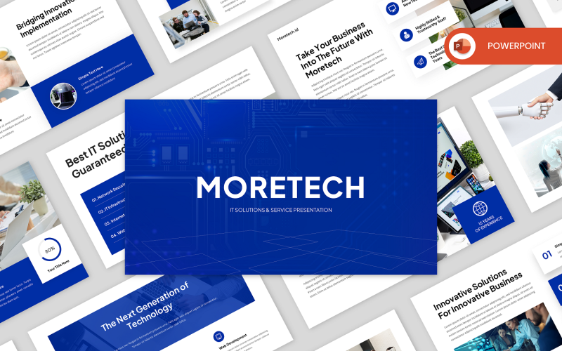 Moretech - rozwiązania i usługi informatyczne PowerPoint