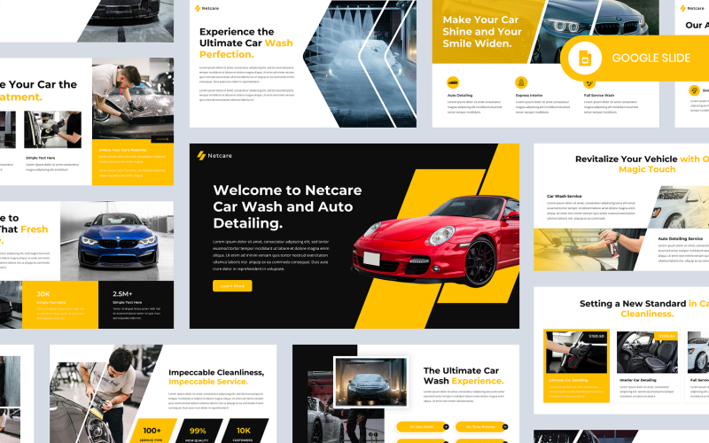 Netcare - Biltvätt och autodetaljering Google Slide