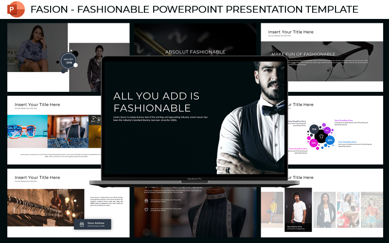 Fesyen - Fashionable Presentation Template