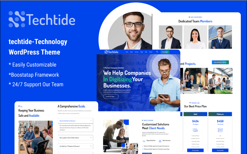 Techtide - Technologie WordPress Téma