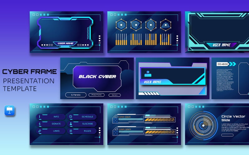 Cyberpunk Frame Streaming Keynote