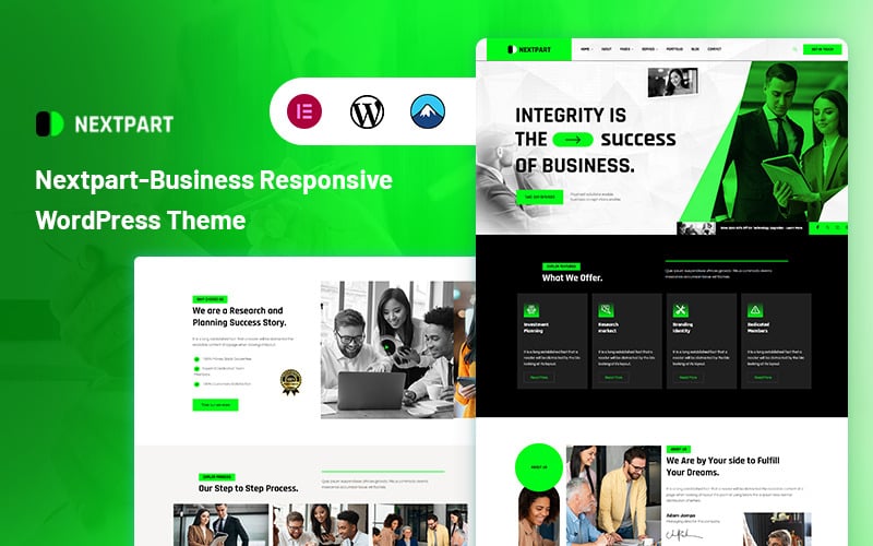 Nextpart - Business WordPress-tema