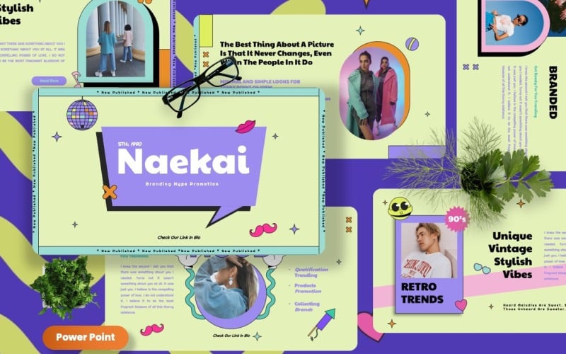 Naekai - Branding Powerpoint Template