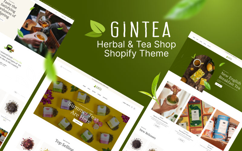 Ap Gintea - Bitkisel ve Çay Shopify Teması