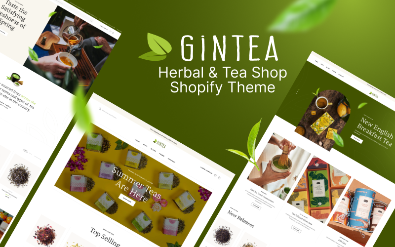 Ap Gintea - Gyógynövény és tea Shopify téma