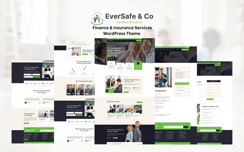 EverSafe - Tema WordPress para Serviços Financeiros e de Seguros