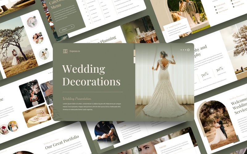 Expose - Wedding PowerPoint Template