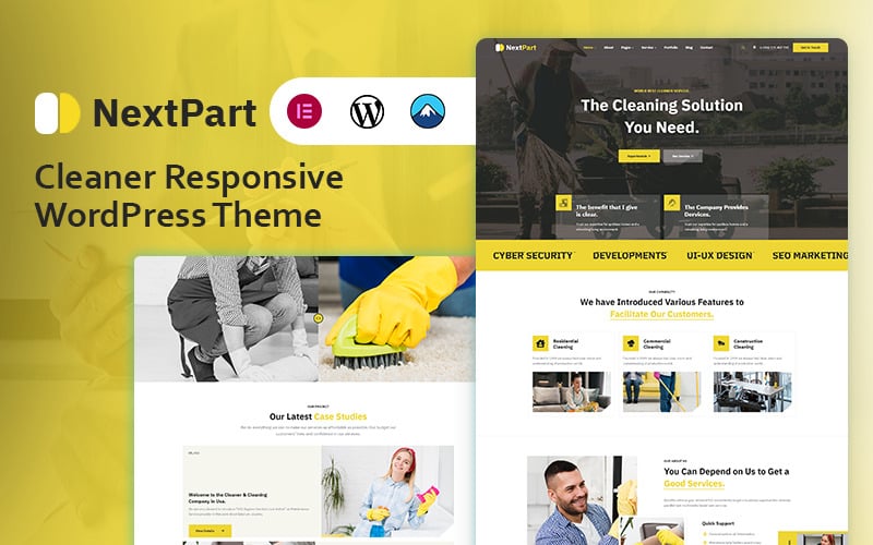 Nextpart – Saubereres WordPress-Theme