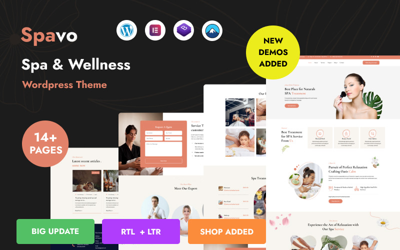 Spavo - Motyw WordPress dla Spa i Wellness