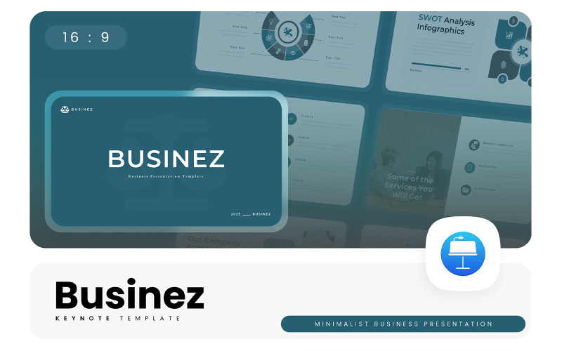 Businez – Plantilla de presentación de perfil de empresa