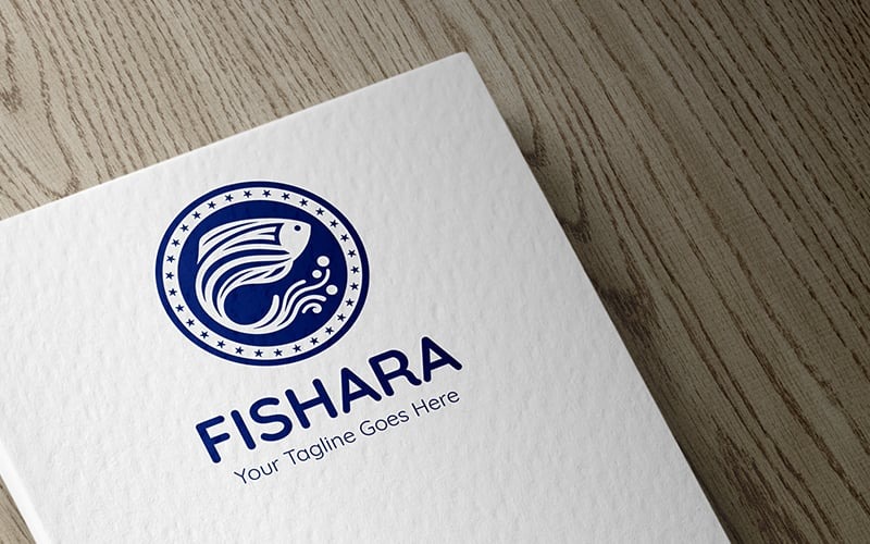 Fish Logo Template - Fishara