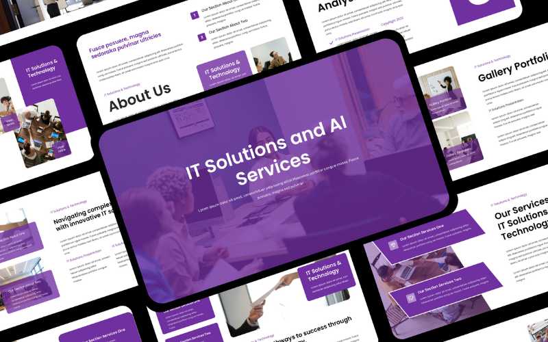 IT Solutions and AI Services Presentation