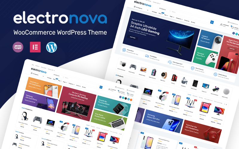 ElectroNova - téma WordPress WooCommerce