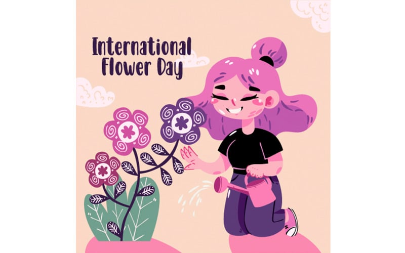 Illustration für International Flower