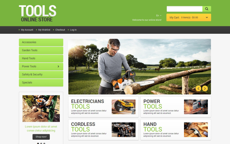 Ferramentas Online Magento Theme