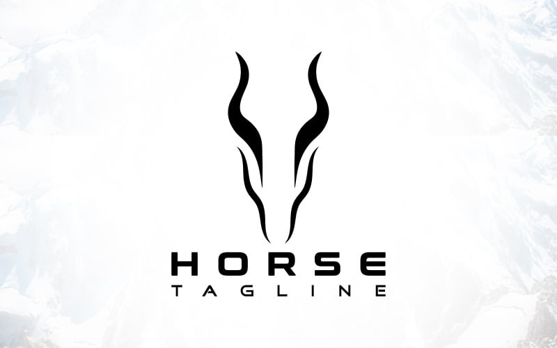 Minimal Horse Logo Black Horse Head Racing Horse Logo Design Auto Logistic