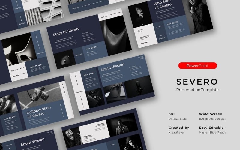 Severo – Modello di PowerPoint aziendale