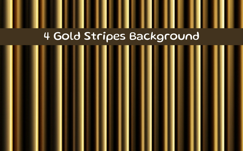 Gold stripes background AI image