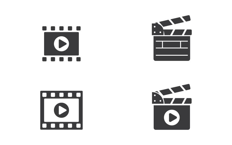 Movie film cinema vector design illustration v.1