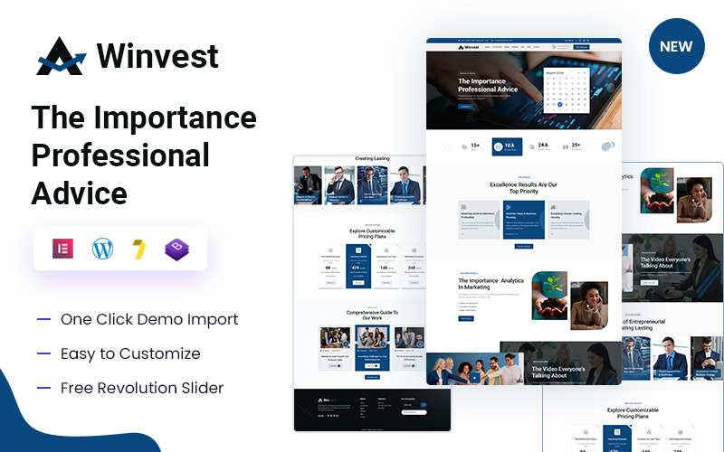 Awinvest – Importante tema WordPress per consulenza professionale e soluzioni IT