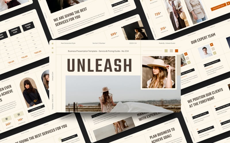 Unleash - Business PowerPoint Template