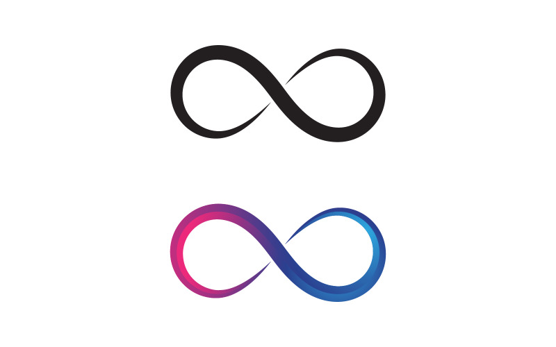 Infinity Loop motion Design Vector icon illustration v.3