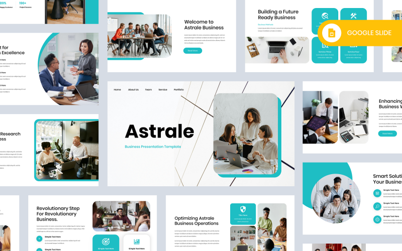 Astrale - Business Google Slide Template