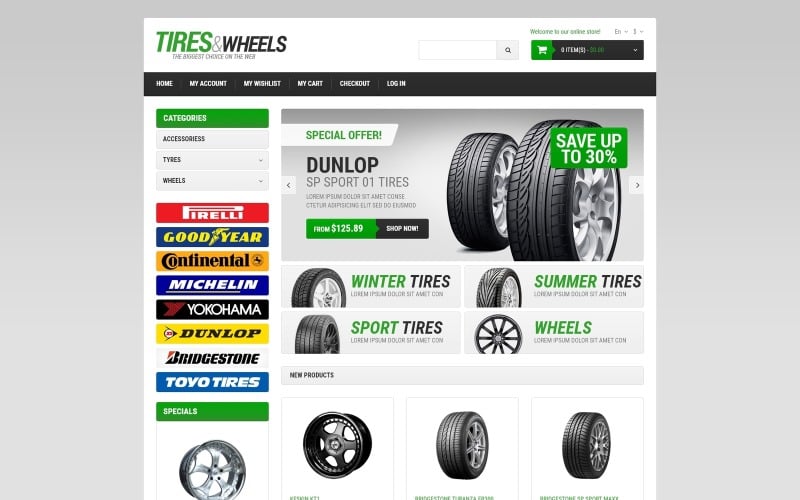 Tema Magento reattivo per tuning auto