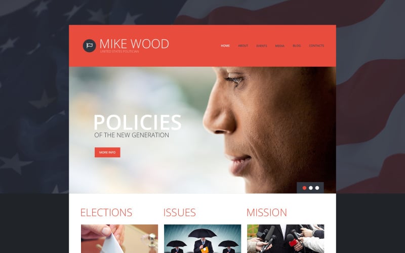 WordPress-Theme des Politikausschusses