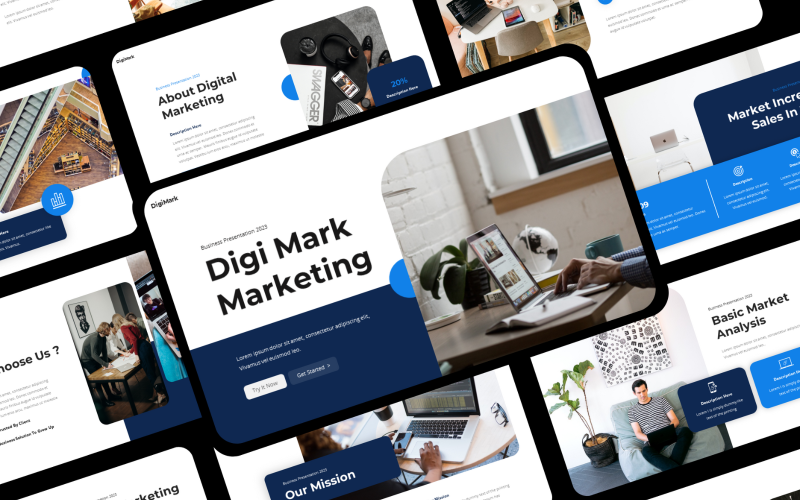 Modèle de marketing DigiMark