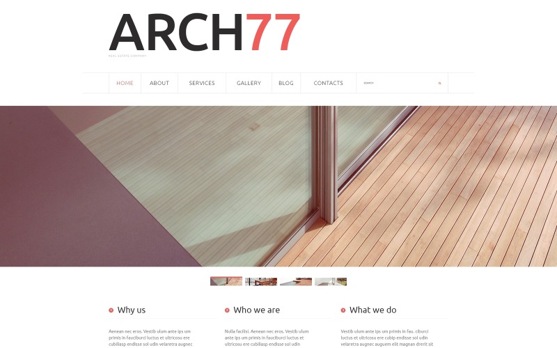 Architektur Joomla Vorlage