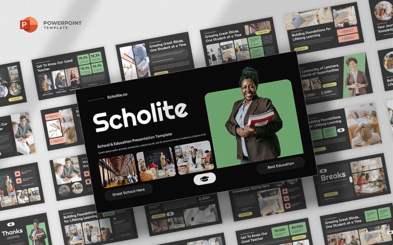 Scholite - School Education Powerpoint Template