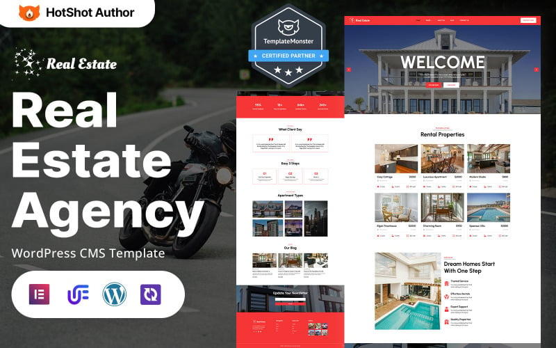 Real Estate - Realtor And Property Management WordPress Responsive Theme