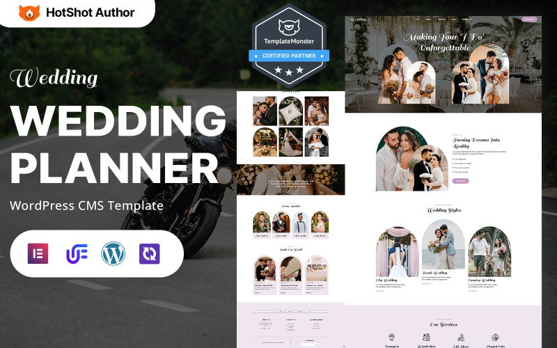 Hochzeit - Hochzeitsplaner und Eventmanagement WordPress Responsive Theme