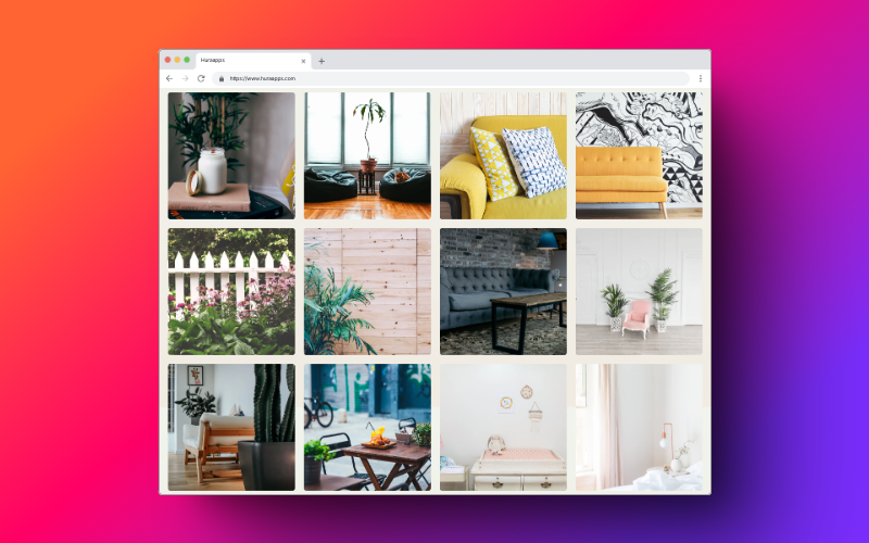 Fotogalleri: Grid View - Responsiv Shopify-sektion